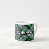 Clan MacKenzie Dress Tartan Espresso Cup Espressotasse (Vorderseite Rechts)