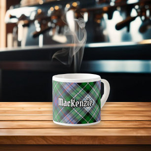 Clan MacKenzie Dress Tartan Espresso Cup Espressotasse