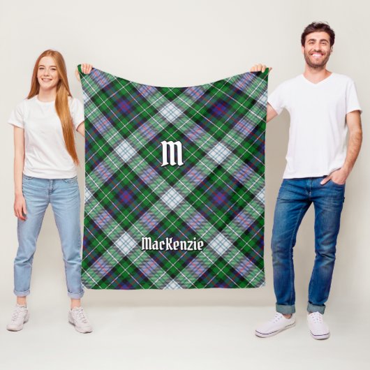 Clan MacKenzie Dress Tartan Fleece Blanket (Beispiel)