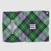 Clan MacKenzie Dress Tartan Golf Handtuch (Horizontal)
