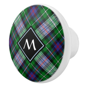 Clan MacKenzie Dress Tartan Keramik Knob Keramikknauf