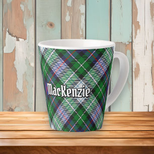 Clan MacKenzie Dress Tartan Latte Tasse