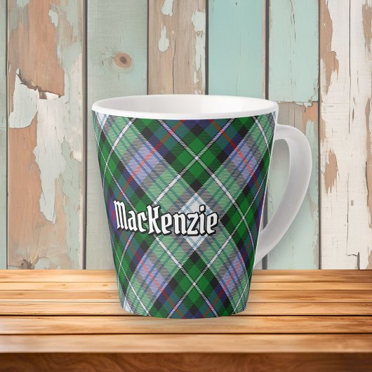 Clan MacKenzie Dress Tartan Latte Tasse