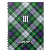 Clan MacKenzie Dress Tartan Notebook Notizblock (Vorderseite)