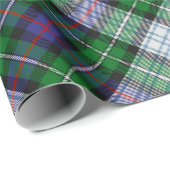 Clan MacKenzie Dress Tartan Wrapping Paper Geschenkpapier (Rolleneckpunkt)
