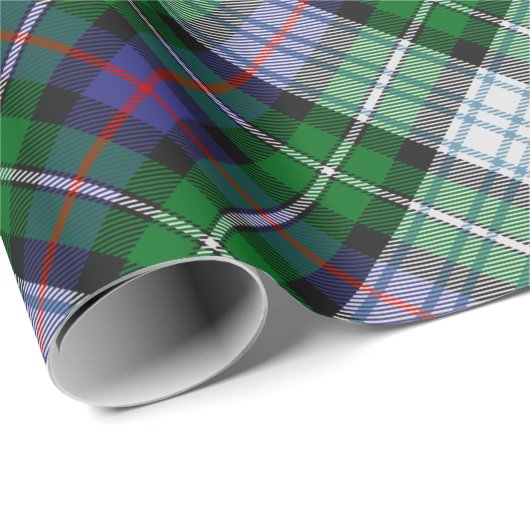 Clan MacKenzie Dress Tartan Wrapping Paper Geschenkpapier (Rolleneckpunkt)