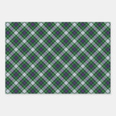Clan MacKenzie Dress Tartan Wrapping Paper Sheets Geschenkpapier Set (Vorderseite 2)