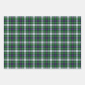 Clan MacKenzie Dress Tartan Wrapping Paper Sheets Geschenkpapier Set (Vorderseite)