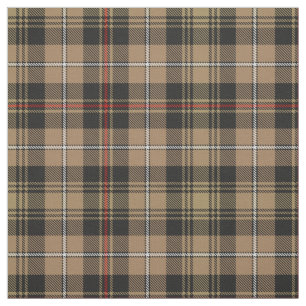 Clan MacKenzie Hunting Brown Tartan Fabric Stoff