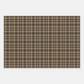 Clan MacKenzie Hunting Brown Tartan Geschenkpapier Set (Vorderseite)