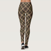 Clan MacKenzie Hunting Brown Tartan Leggings (Rückseite)