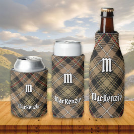 Clan MacKenzie Jagd Brown Tartan Can Cooler Dosenkühler