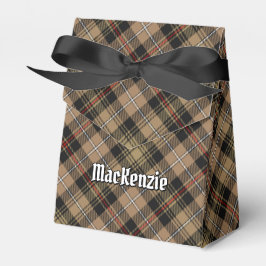 Clan MacKenzie Jagd Brown Tartan Gefallen Box Geschenkschachtel