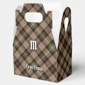 Clan MacKenzie Jagd Brown Tartan Gefallen Box Geschenkschachtel (Geöffnet)