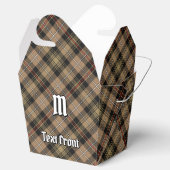 Clan MacKenzie Jagd Brown Tartan Gefallen Box Geschenkschachtel (Geöffnet)