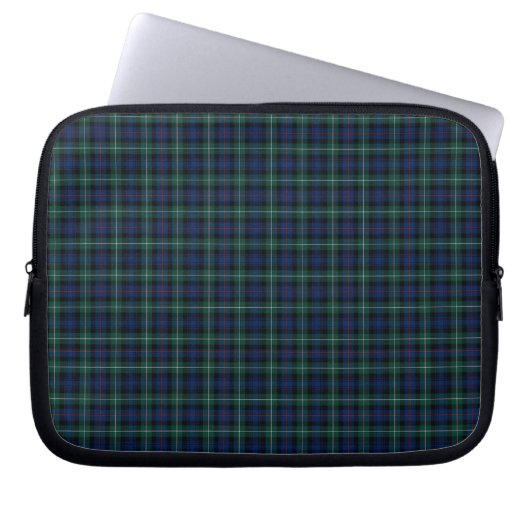 Clan MacKenzie Kariert Tartan Laptop Sleeve (Vorderseite)