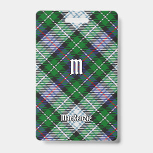 Clan MacKenzie Kleid Tartan Abzeichen Ausweis