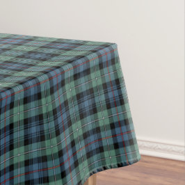 Clan Mackenzie Light Green Ancient Scottish Tartan Tischdecke