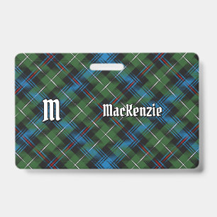 Clan MacKenzie Tartan Abzeichen Ausweis