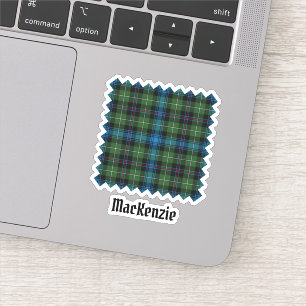 Clan MacKenzie Tartan Aufkleber