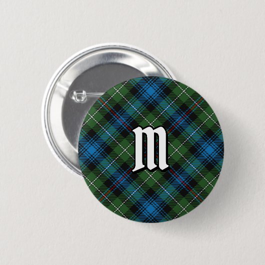 Clan MacKenzie Tartan Button (Vorne & Hinten)
