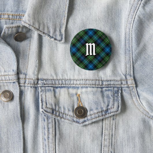 Clan MacKenzie Tartan Button (Beispiel)