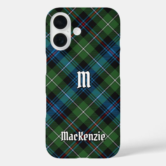 Clan MacKenzie Tartan Case-Mate iPhone Case (Rückseite)