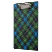 Clan MacKenzie Tartan Clipboard Klemmbrett (Links)