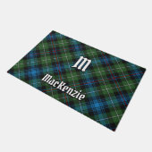 Clan MacKenzie Tartan Doormat Fußmatte (Schrägansicht)