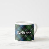 Clan MacKenzie Tartan Espresso Cup Espressotasse (Vorderseite Rechts)