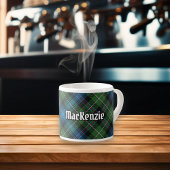 Clan MacKenzie Tartan Espresso Cup Espressotasse