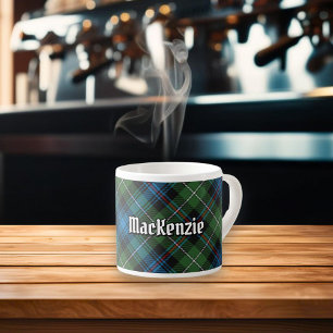 Clan MacKenzie Tartan Espresso Cup Espressotasse
