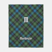 Clan MacKenzie Tartan Fleece Blanket (Vorderseite)