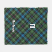 Clan MacKenzie Tartan Fleece Blanket (Vorderseite (Horizontal))