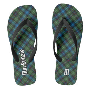 Clan MacKenzie Tartan Flip Flops Badesandalen