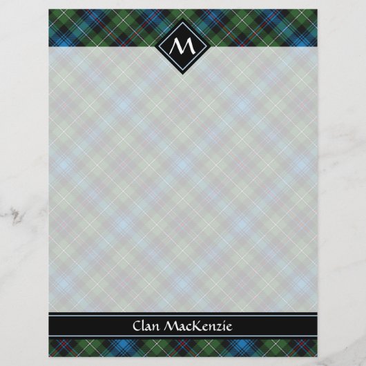 Clan MacKenzie Tartan Flyer (Hinten)