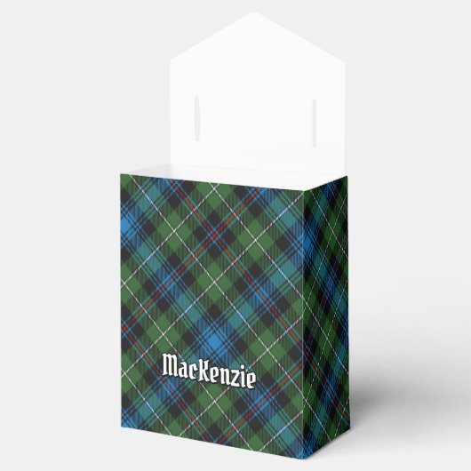 Clan MacKenzie Tartan Gevor Box Geschenkschachtel (Geöffnet)