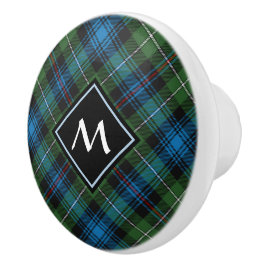 Clan MacKenzie Tartan Keramik Knob Keramikknauf