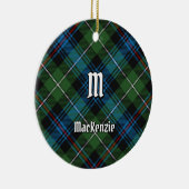 Clan MacKenzie Tartan Keramik Ornament (Rechts)