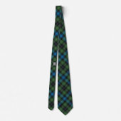 Clan MacKenzie Tartan Neck Tie Krawatte (Rückseite)