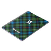 Clan MacKenzie Tartan Notebook Notizblock (Linke Seite)
