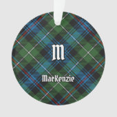 Clan MacKenzie Tartan Ornament (Vorderseite)