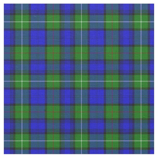 Clan Mackenzie Tartan Pattern Stoff (Nahaufnahme)