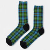 Clan MacKenzie Tartan Socks Socken (Linkes Detail)