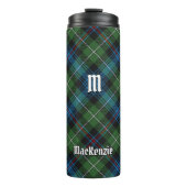 Clan MacKenzie Tartan Thermal Tumbler Thermosbecher (Vorderseite)