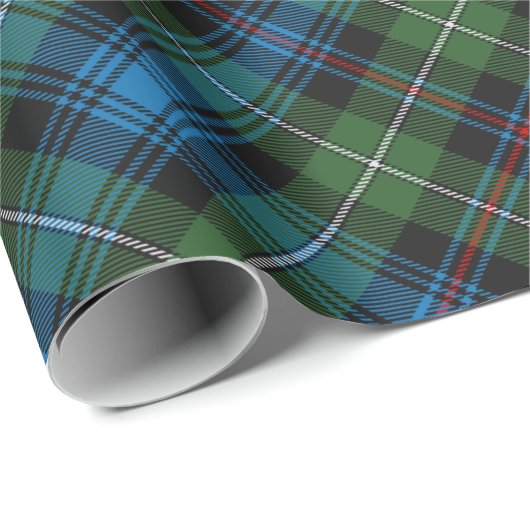 Clan MacKenzie Tartan Wrapping Paper Geschenkpapier (Rolleneckpunkt)