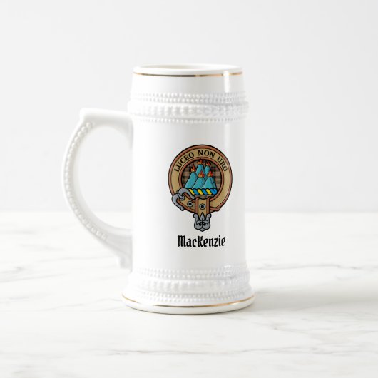 Clan MacKenzie Wappen Beer Stein Bierglas (Links)