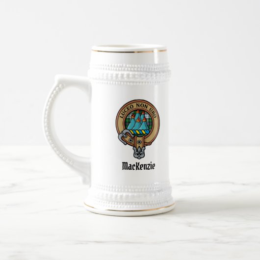 Clan MacKenzie Wappen Beer Stein Bierglas (Links)