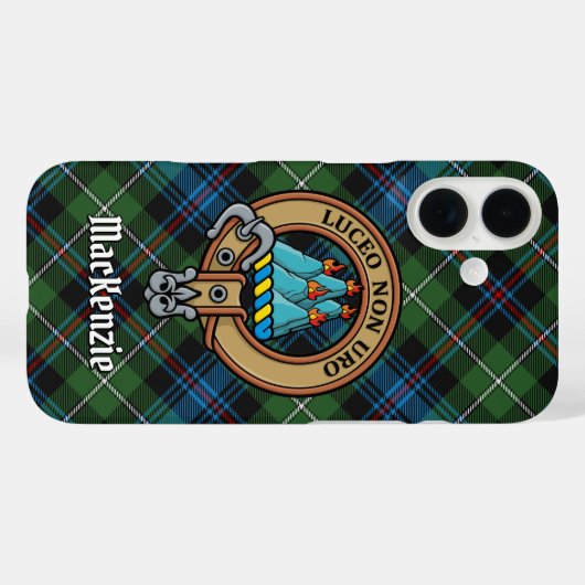 Clan MacKenzie Wappen Case-Mate iPhone Case (Rückseite (Horizontal))