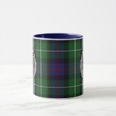 Clan MacKenzie Wappen & Dress Tartan Tasse (Zentrum)